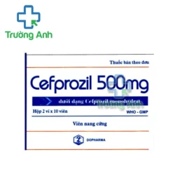 Cefprozil 500mg Dopharma (viên nén) - Điều trị nhiễm khuẩn